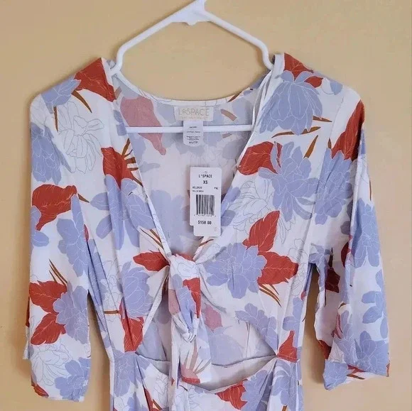 L space floral dress